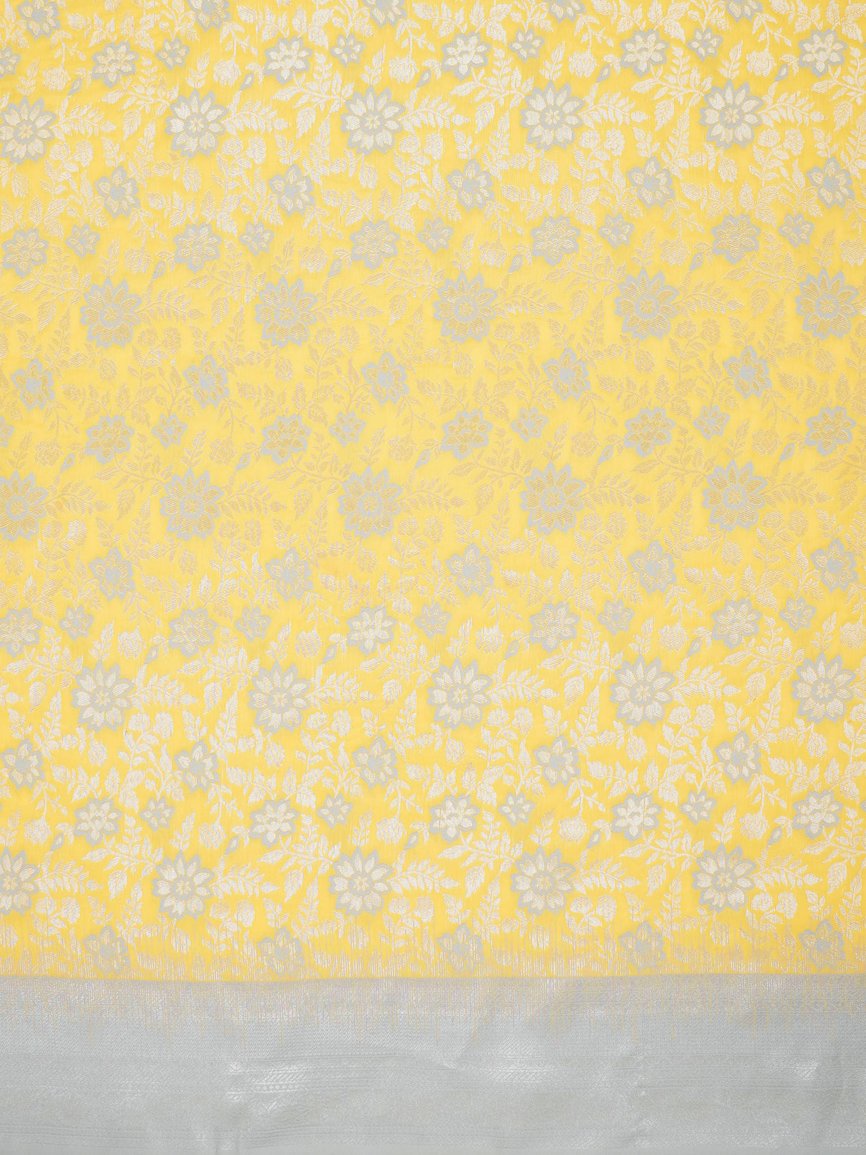 Mimosa Women's Woven Design Kanjivaram Style Art Silk Saree With Blouse Piece : SA00002003YLWFREE