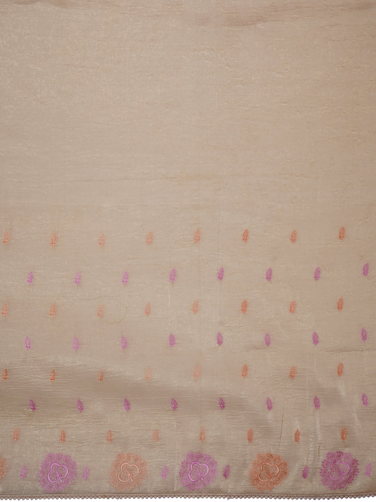 Mimosa Women's Woven Design Banarasi Style Tissue Crush Saree With Blouse Piece : SA00002010CKFREE