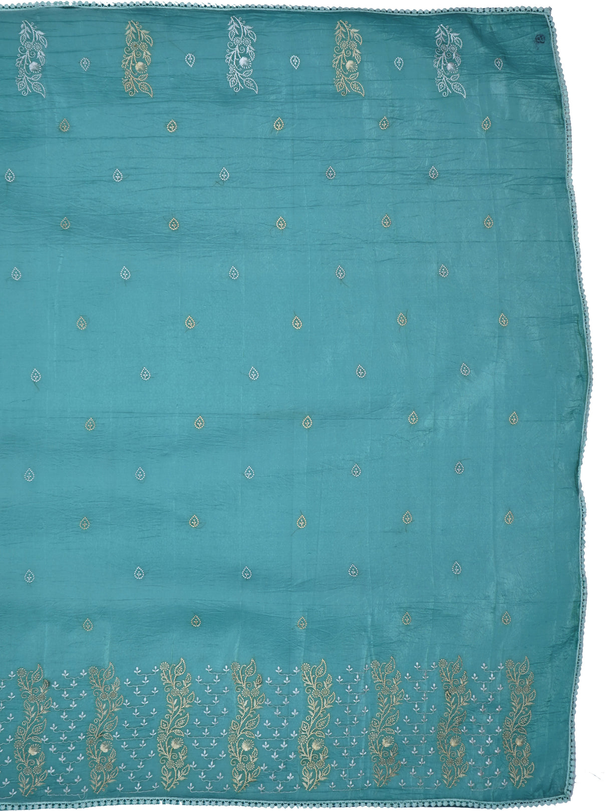 Mimosa Women's Woven Design Banarasi Style Tissue Crush Saree With Blouse Piece : SA00002012SFFREE