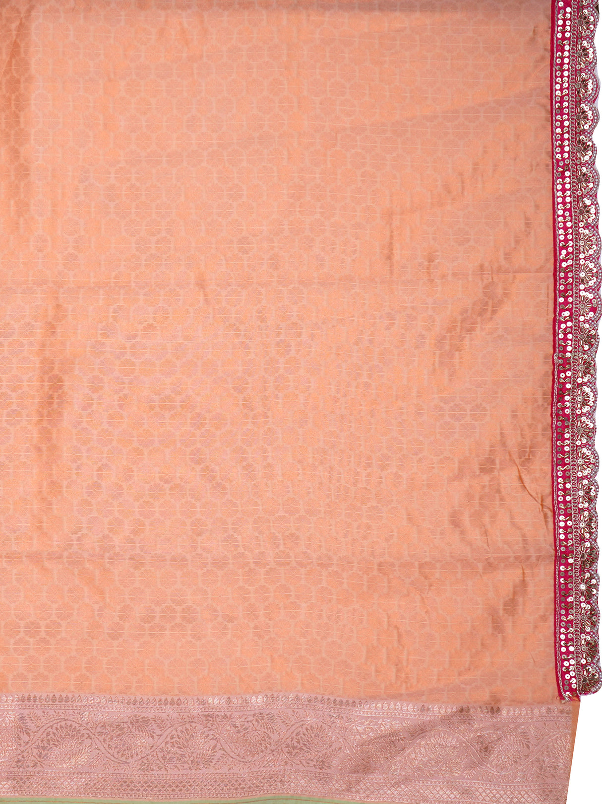 Mimosa Women's Woven Design Kanjivaram Style Art Silk Saree With Blouse Piece : SA00002032PCFREE