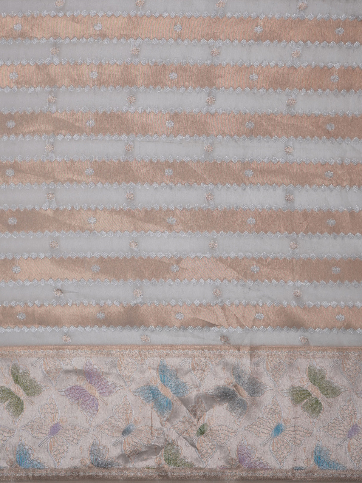 Mimosa Women's Woven Design Banarasi Style Art Silk Saree With Blouse Piece : SA00002065GYFREE