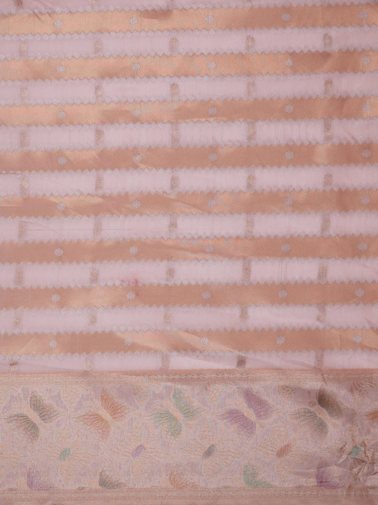 Mimosa Women's Woven Design Banarasi Style Art Silk Saree With Blouse Piece : SA00002065PNKFREE