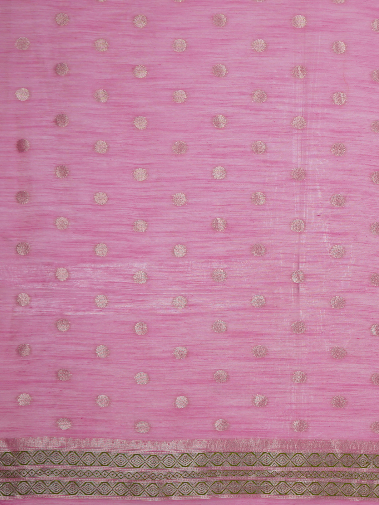 Mimosa Women's Woven Design Kanjivaram Style Art Silk Saree With Blouse Piece : SA00002067PNKFREE