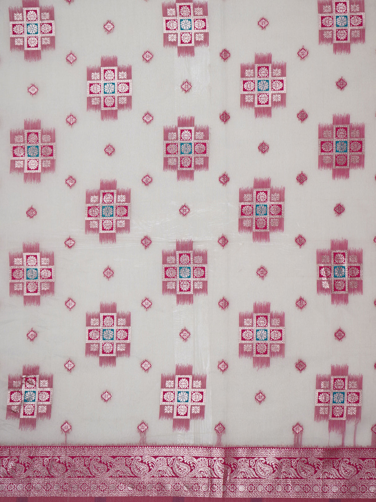 Mimosa Women's Woven Design Kanjivaram Style Art Silk Saree With Blouse Piece : SA00002072HWFREE