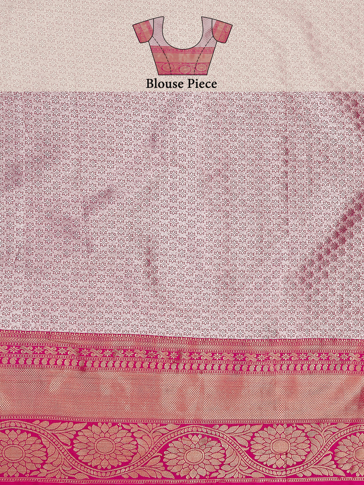 Mimosa Women's Woven Design Kanjivaram Art Silk Saree With Blouse Piece : SA0000463AN