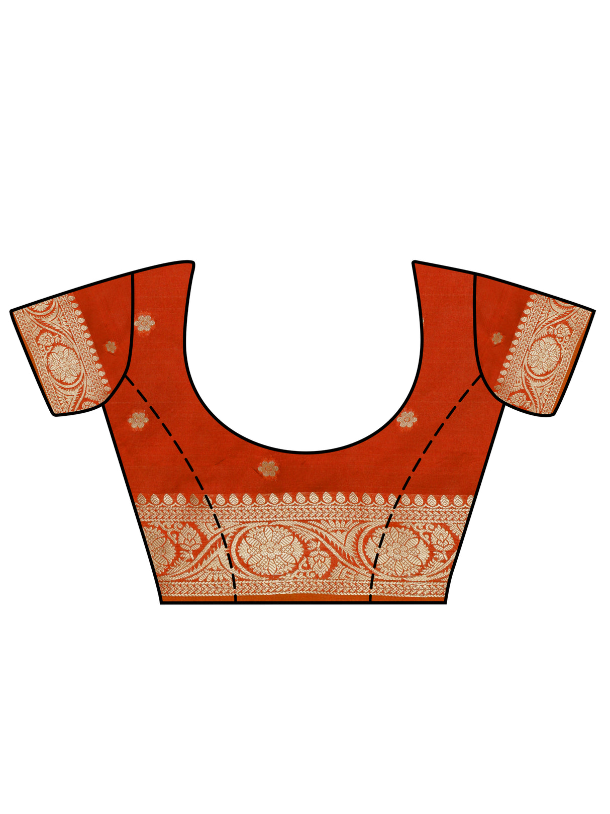 Mimosa Women's Woven Design Bishnupur Art Silk Saree With Blouse Piece : SA0000866GD