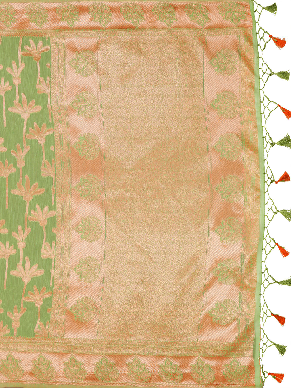 Mimosa Women's Woven Design Banarasi Art Silk Saree With Blouse Piece : SA0000871PS