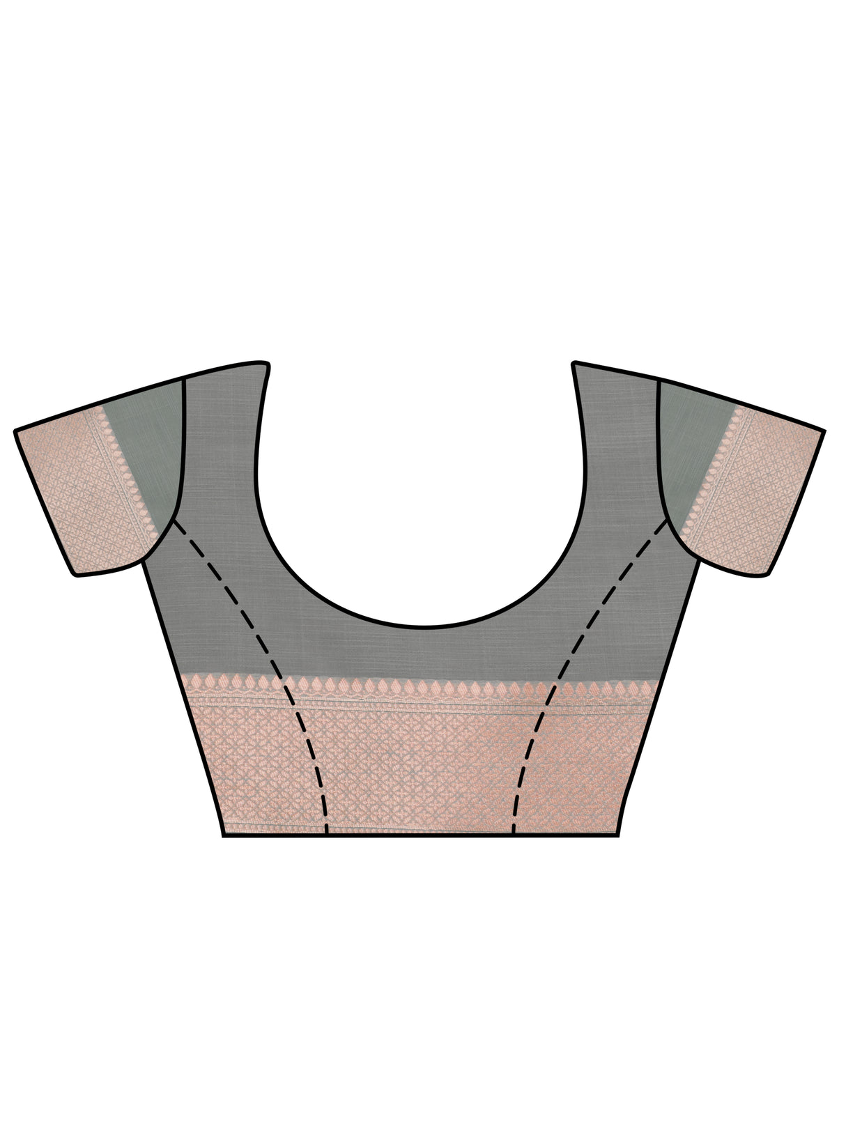 Mimosa Women's Woven Design Banarasi Art Silk Saree With Blouse Piece : SA0000872GY