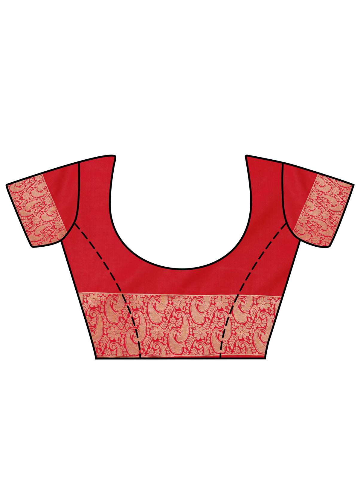 Mimosa Women's Woven Design Kanjivaram Art Silk Saree With Blouse Piece : SA0000892BG