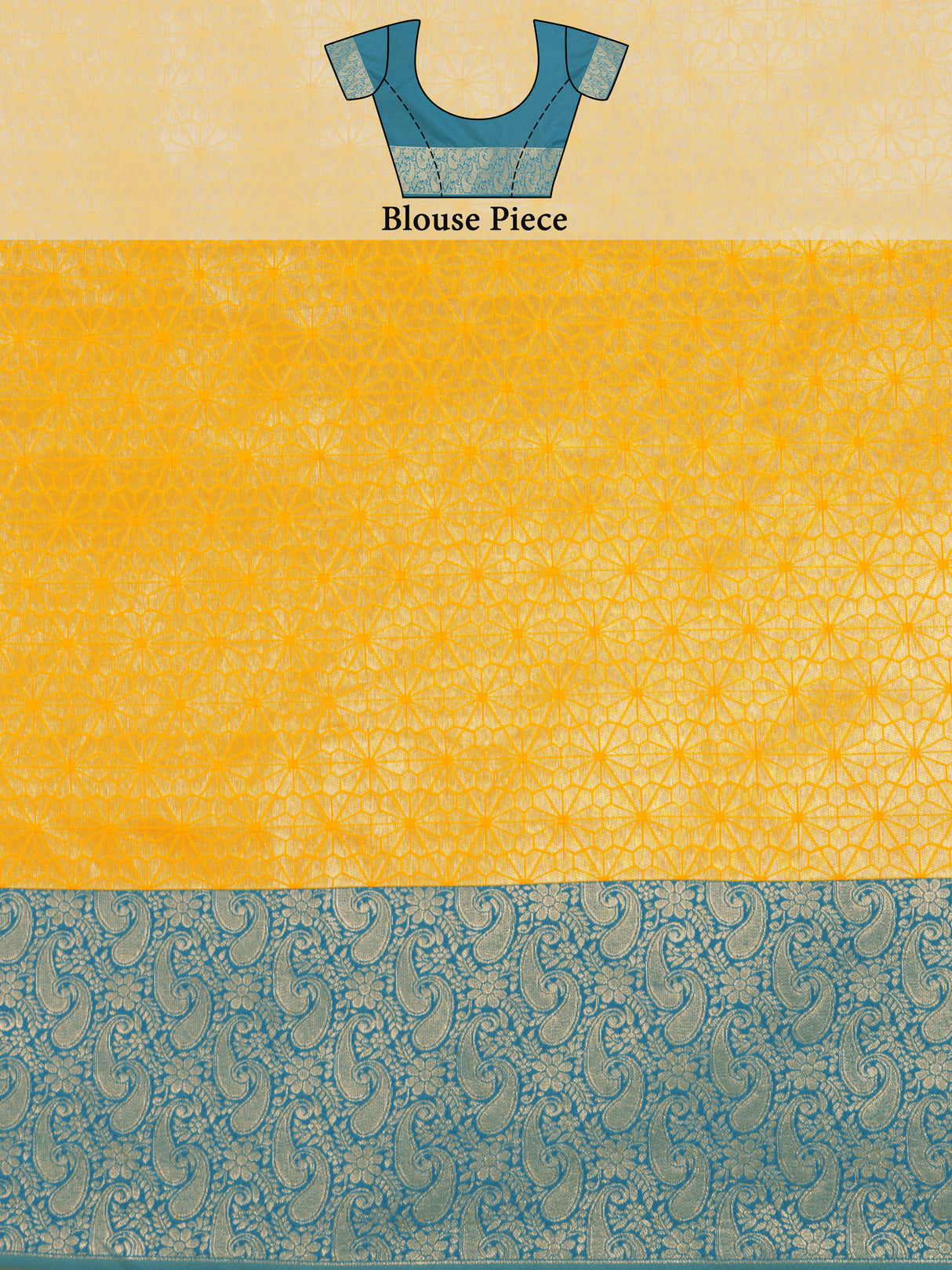 Mimosa Women's Woven Design Kanjivaram Art Silk Saree With Blouse Piece : SA0000892LM