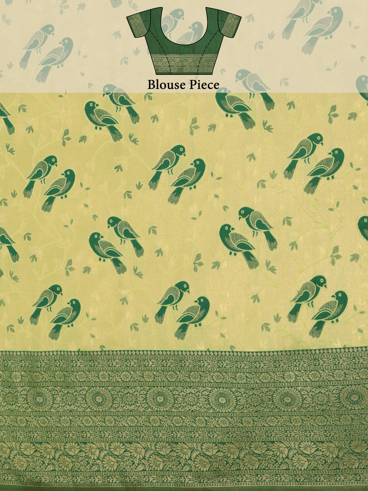 Mimosa Women's Woven Design Kanjivaram Art Silk Saree With Blouse Piece : SA0000899PS