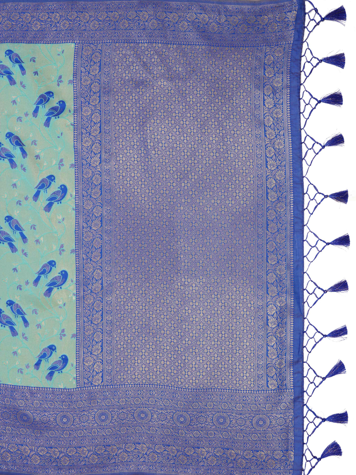 Mimosa Women's Woven Design Kanjivaram Art Silk Saree With Blouse Piece : SA0000899RM