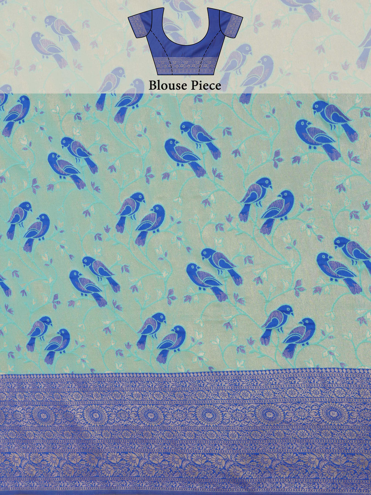 Mimosa Women's Woven Design Kanjivaram Art Silk Saree With Blouse Piece : SA0000899RM