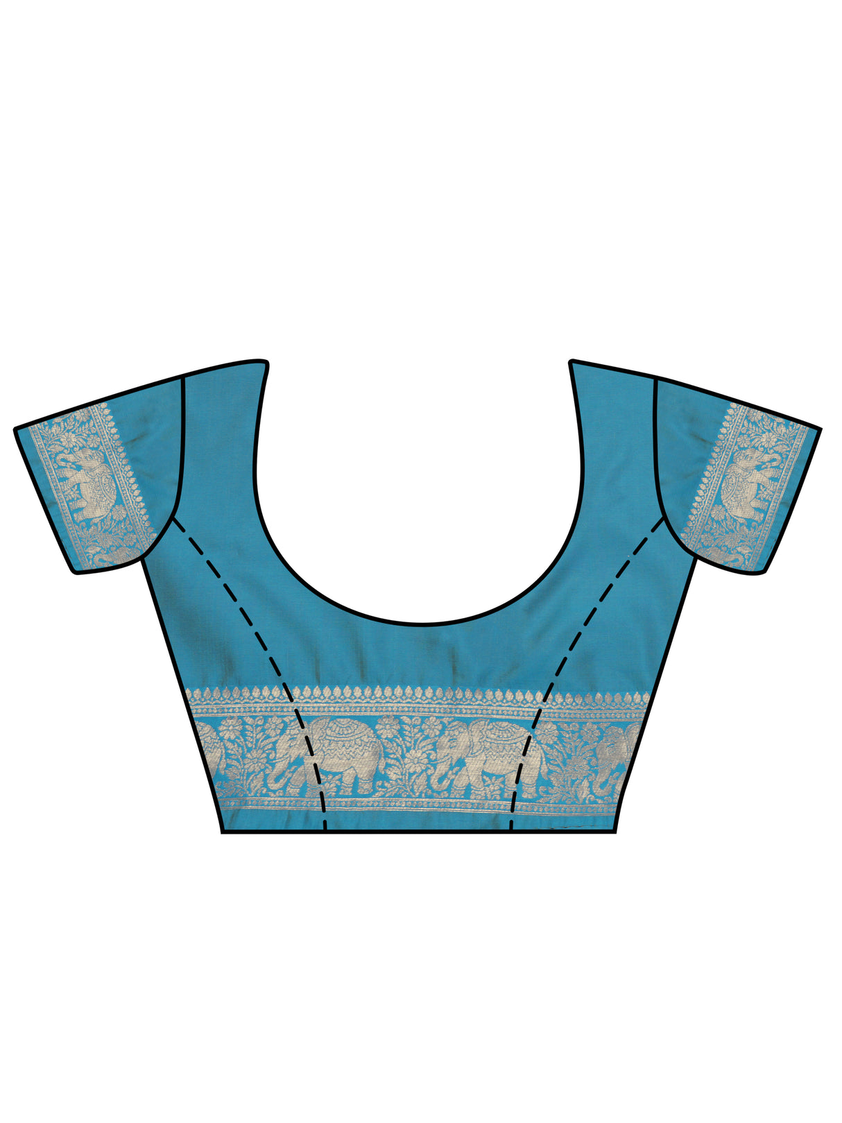 Mimosa Women's Woven Design Kanjivaram Art Silk Saree With Blouse Piece : SA0000901LM