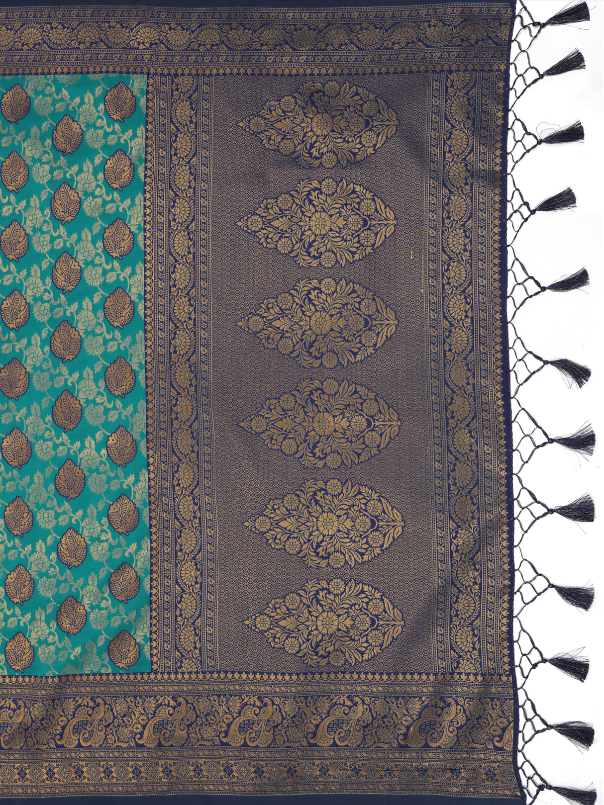 Mimosa Women's Woven Design Kanjivaram Art Silk Saree With Blouse Piece : SA0000903SF