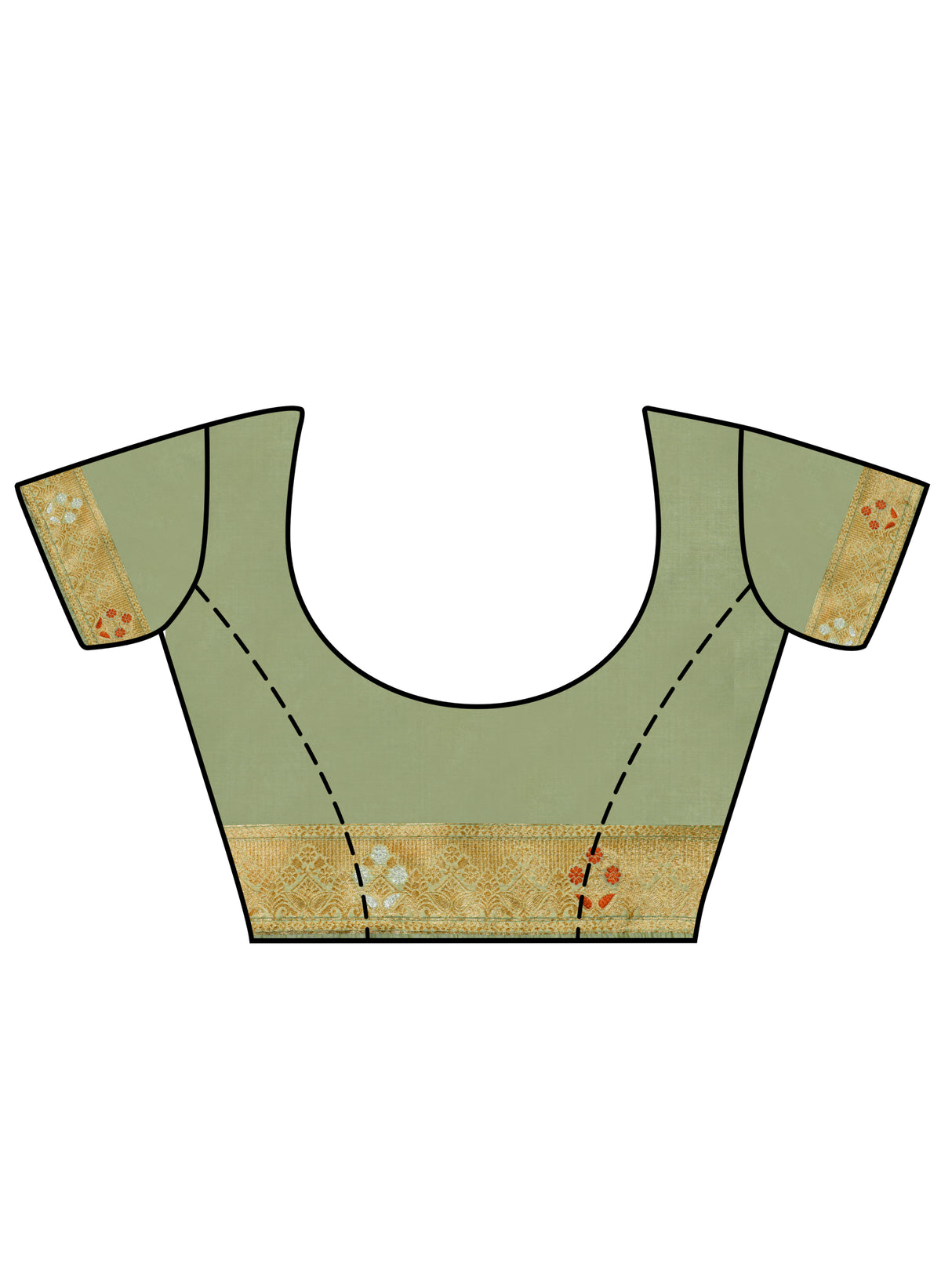 Mimosa Women's Woven Design Kanjivaram Art Silk Saree With Blouse Piece : SA0000905PS