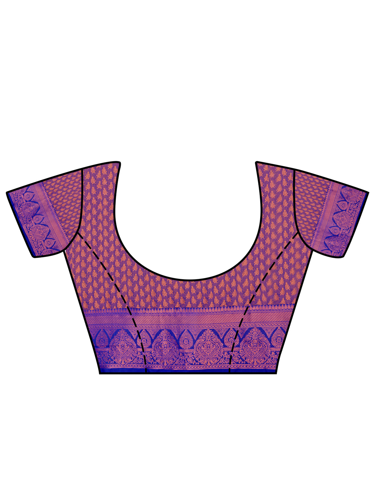 Mimosa Women's Woven Design Kanjivaram Art Silk Saree With Blouse Piece : SA0000915RN