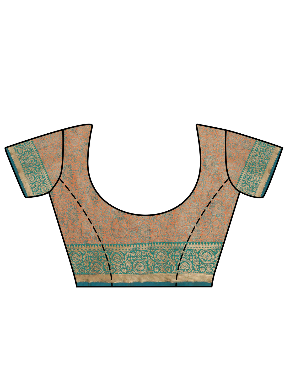 Mimosa Women's Woven Design Kanjivaram Art Silk Saree With Blouse Piece : SA0000942PC