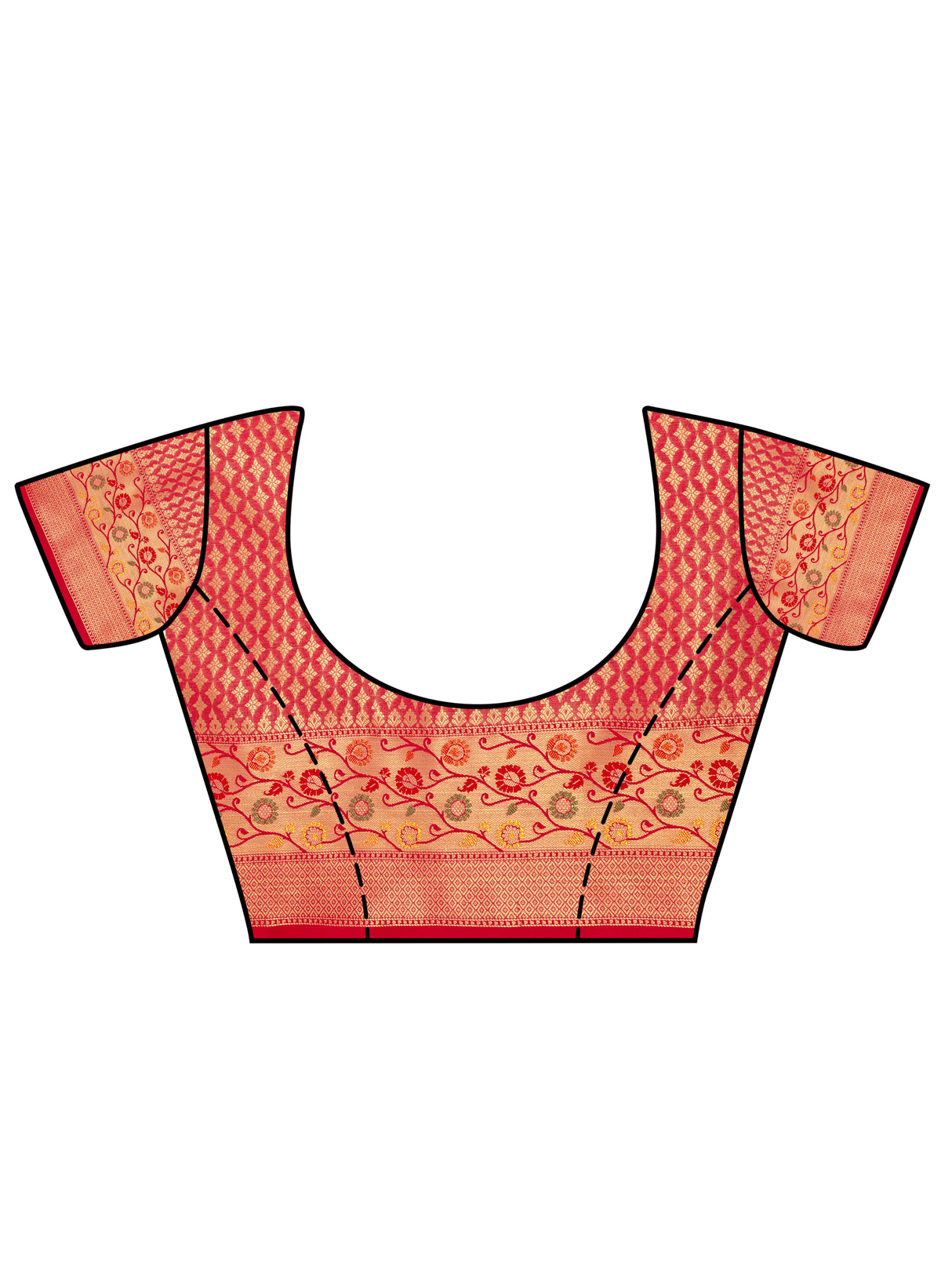 Mimosa Women's Woven Design Banarasi Art Silk Saree With Blouse Piece : SA0000945OL