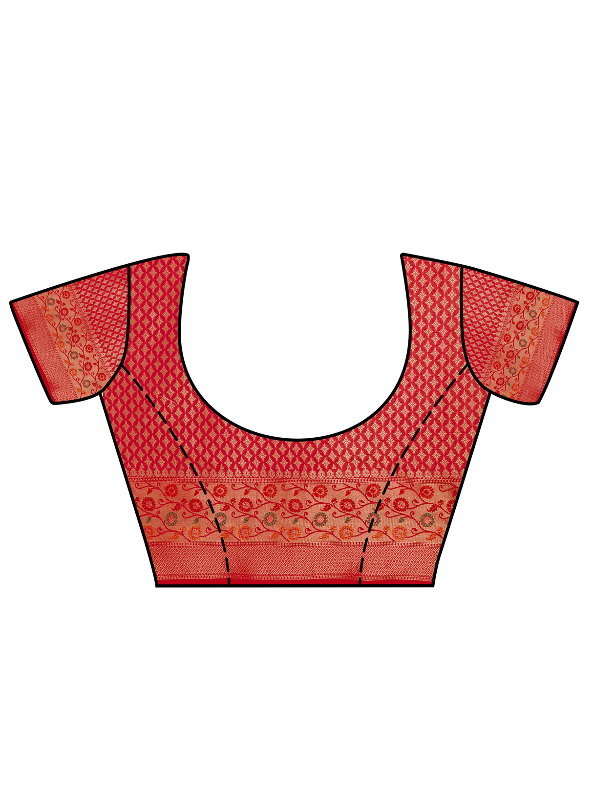 Mimosa Women's Woven Design Banarasi Art Silk Saree With Blouse Piece : SA0000945RM