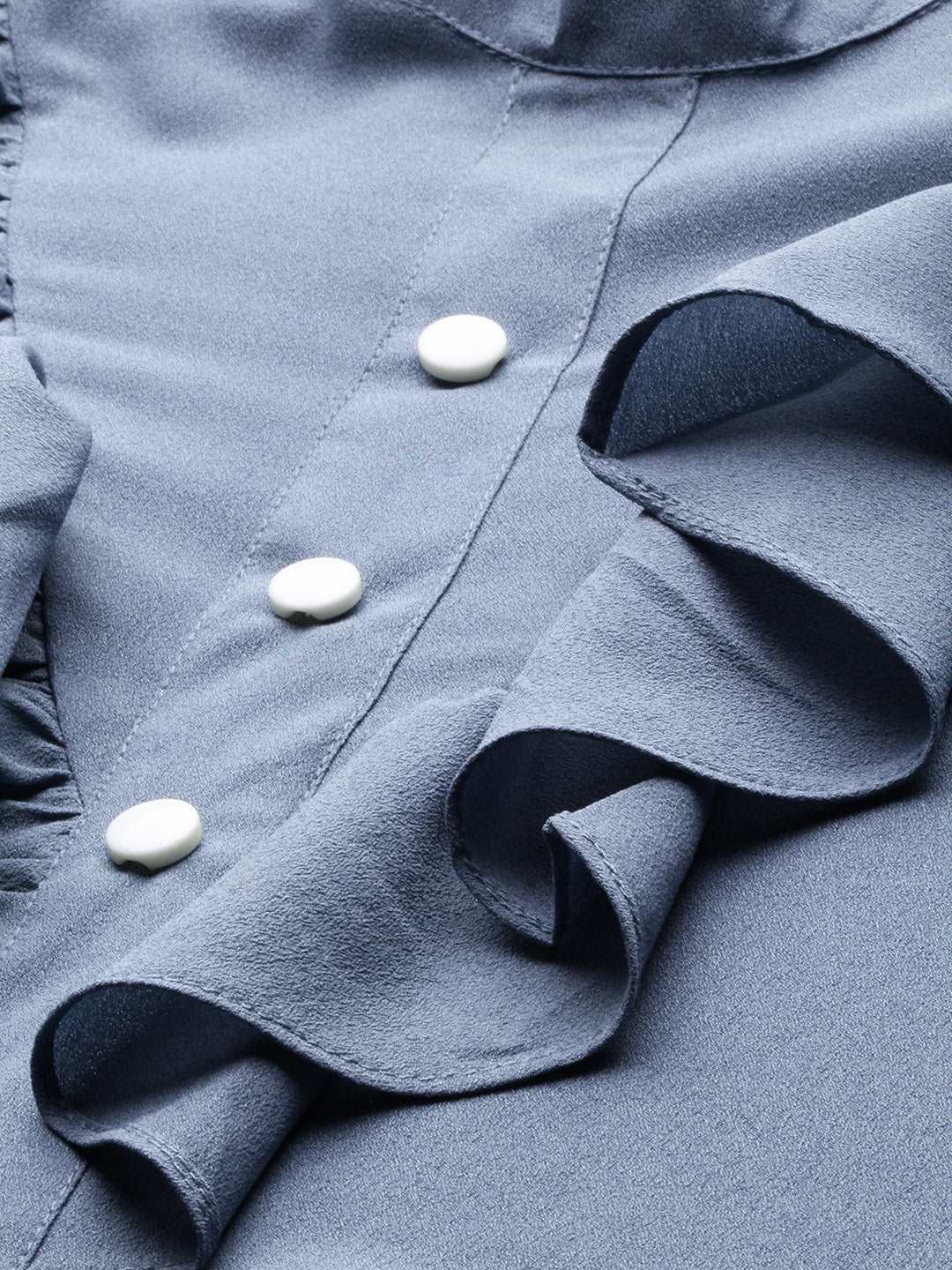 Mimosa women Blue Solid Top