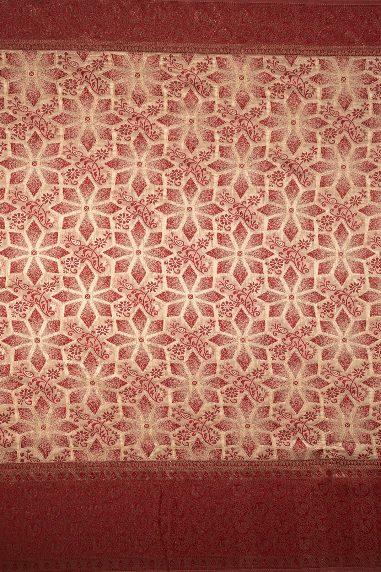 Mimosa Women's Woven Design Kanjivaram Style Art Silk Saree With Blouse Piece : SA00001587TSFREE