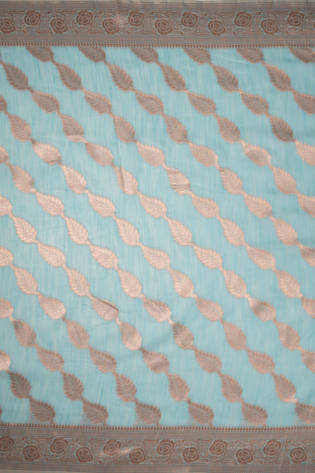 Mimosa Women's Woven Design Banarasi Style Art Silk Saree With Blouse Piece : SA00001773SFFREE