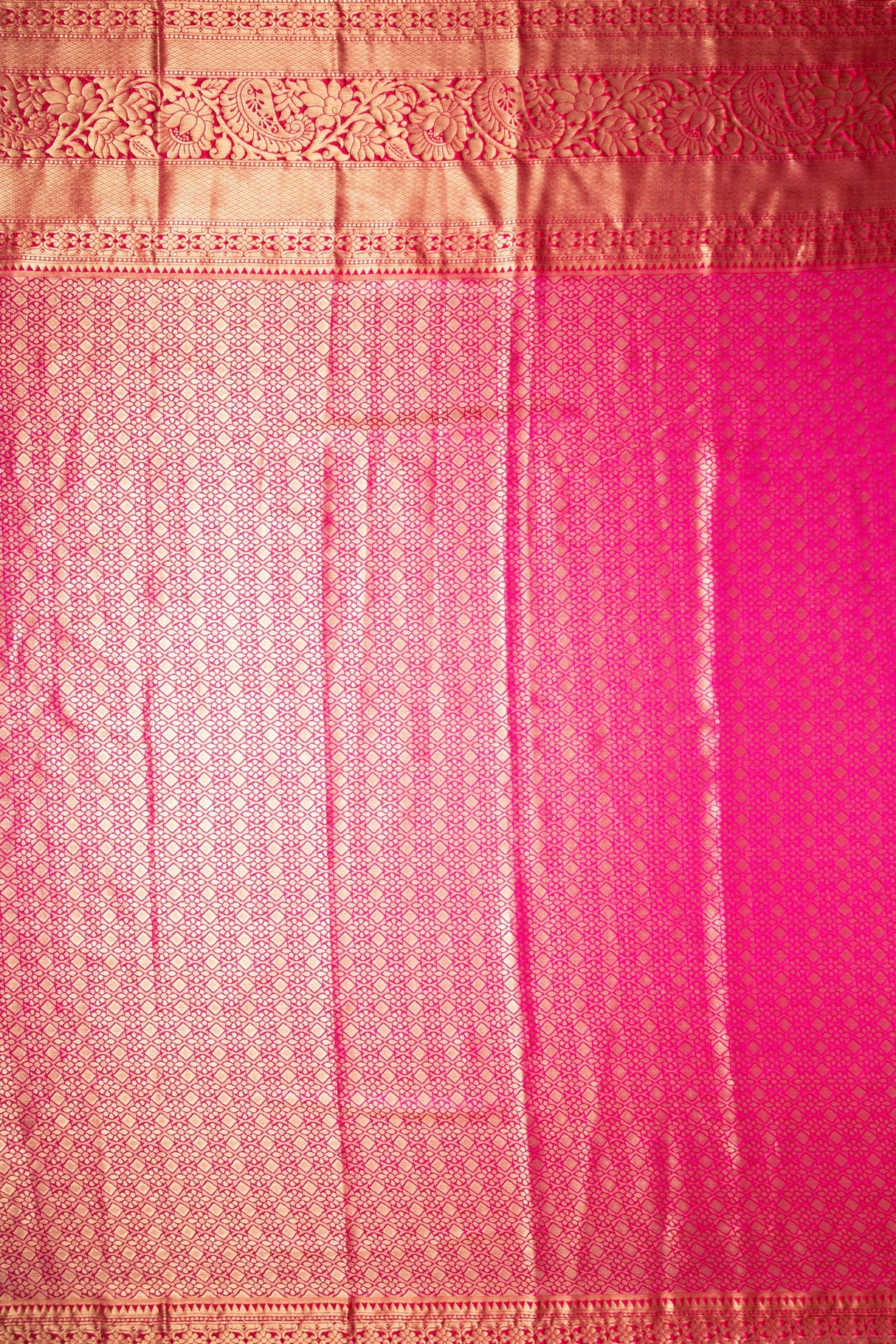 Mimosa Women's Woven Design Kanjivaram Style Art Silk Saree With Blouse Piece : SA00001812RBFREE