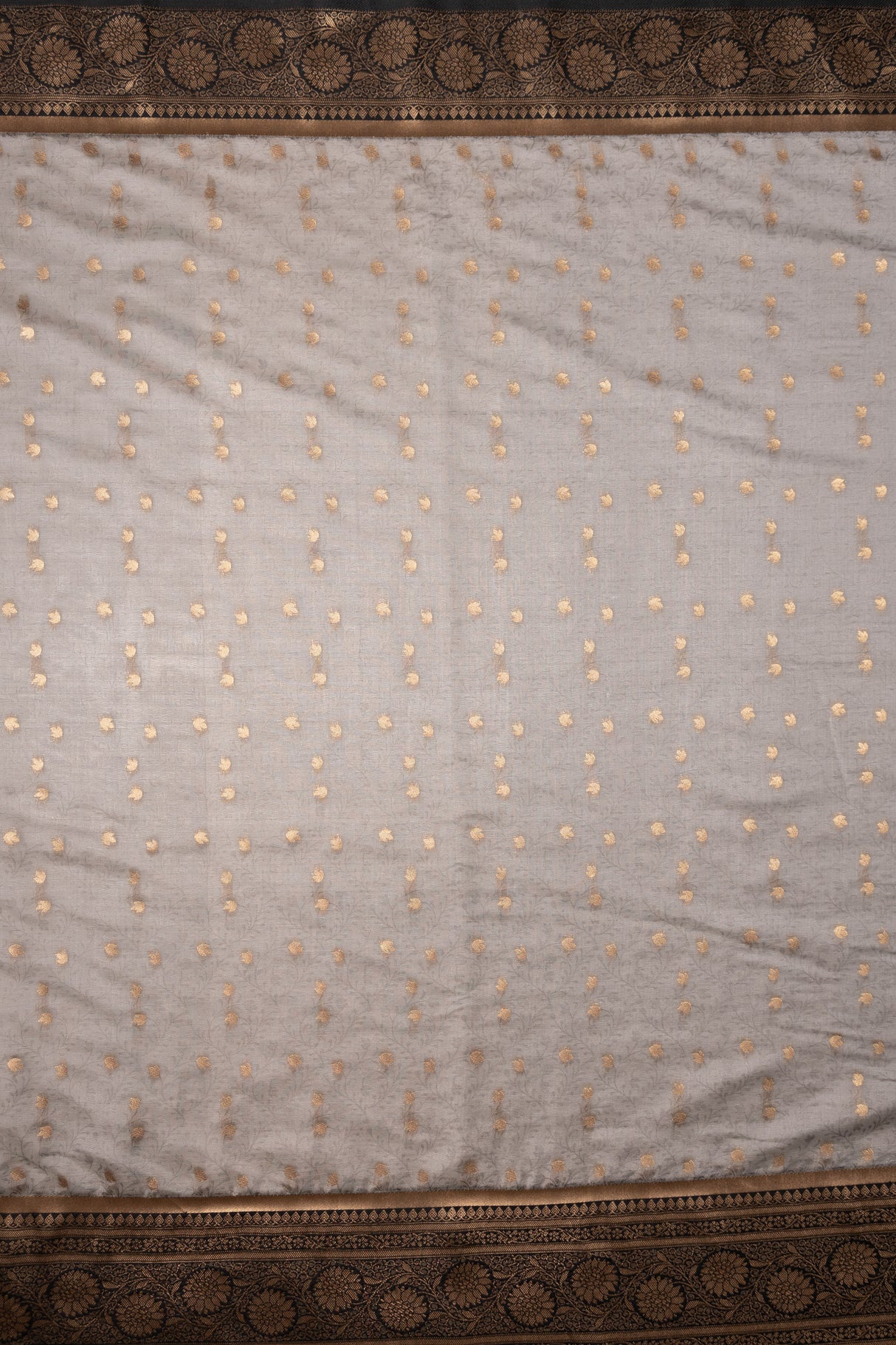 Mimosa Women's Woven Design Kanjivaram Style Art Silk Saree With Blouse Piece : SA00001615GYFREE