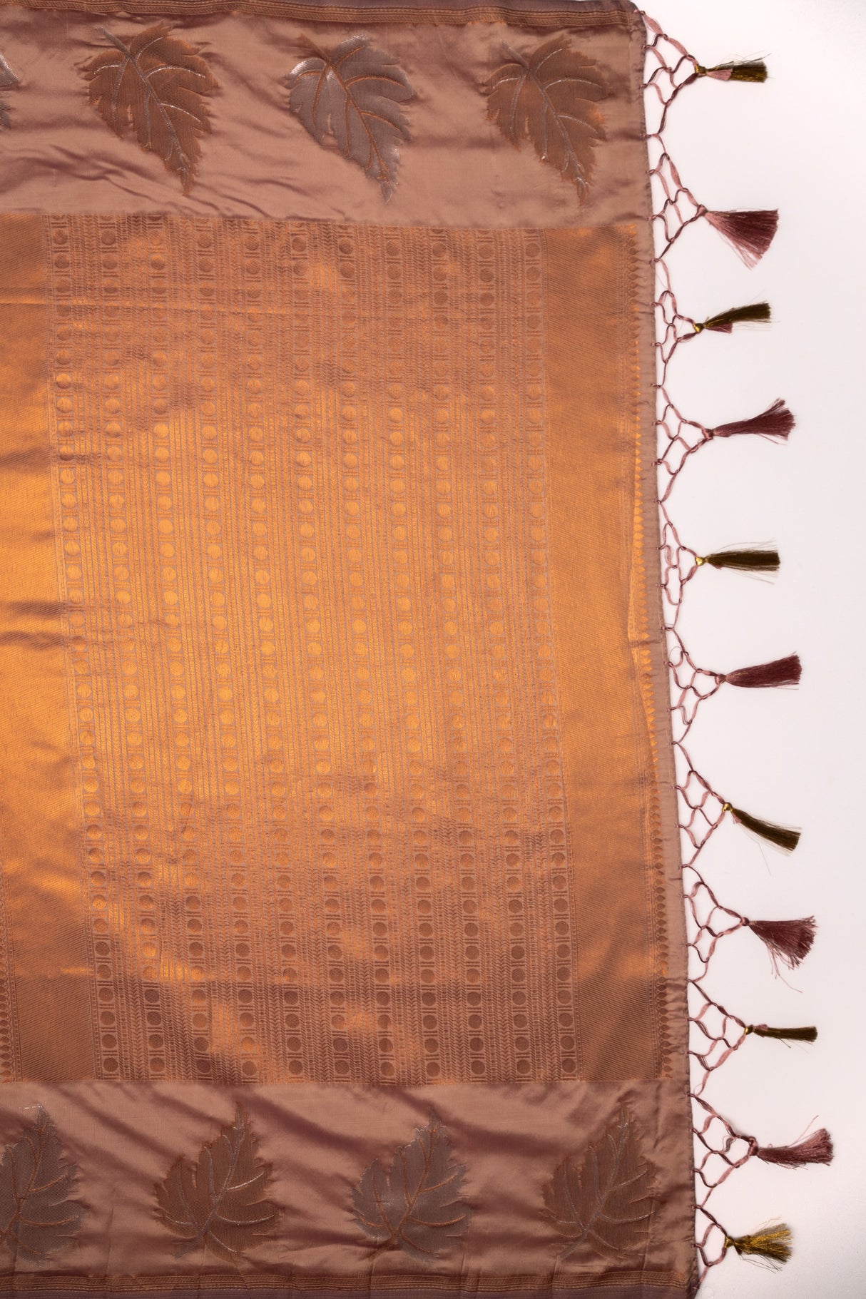 Mimosa Women's Woven Design Kanjivaram Style Art Silk Saree With Blouse Piece : SA00001760PCFREE