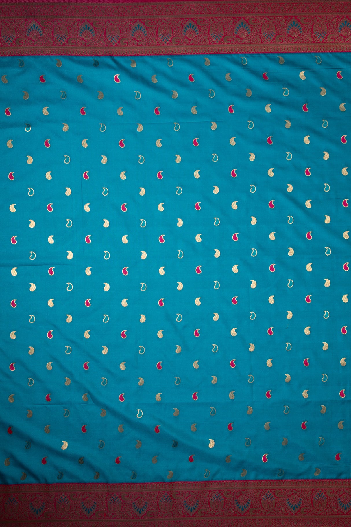 Mimosa Women's Woven Design Kanjivaram Style Art Silk Saree With Blouse Piece : SA00001788SFFREE