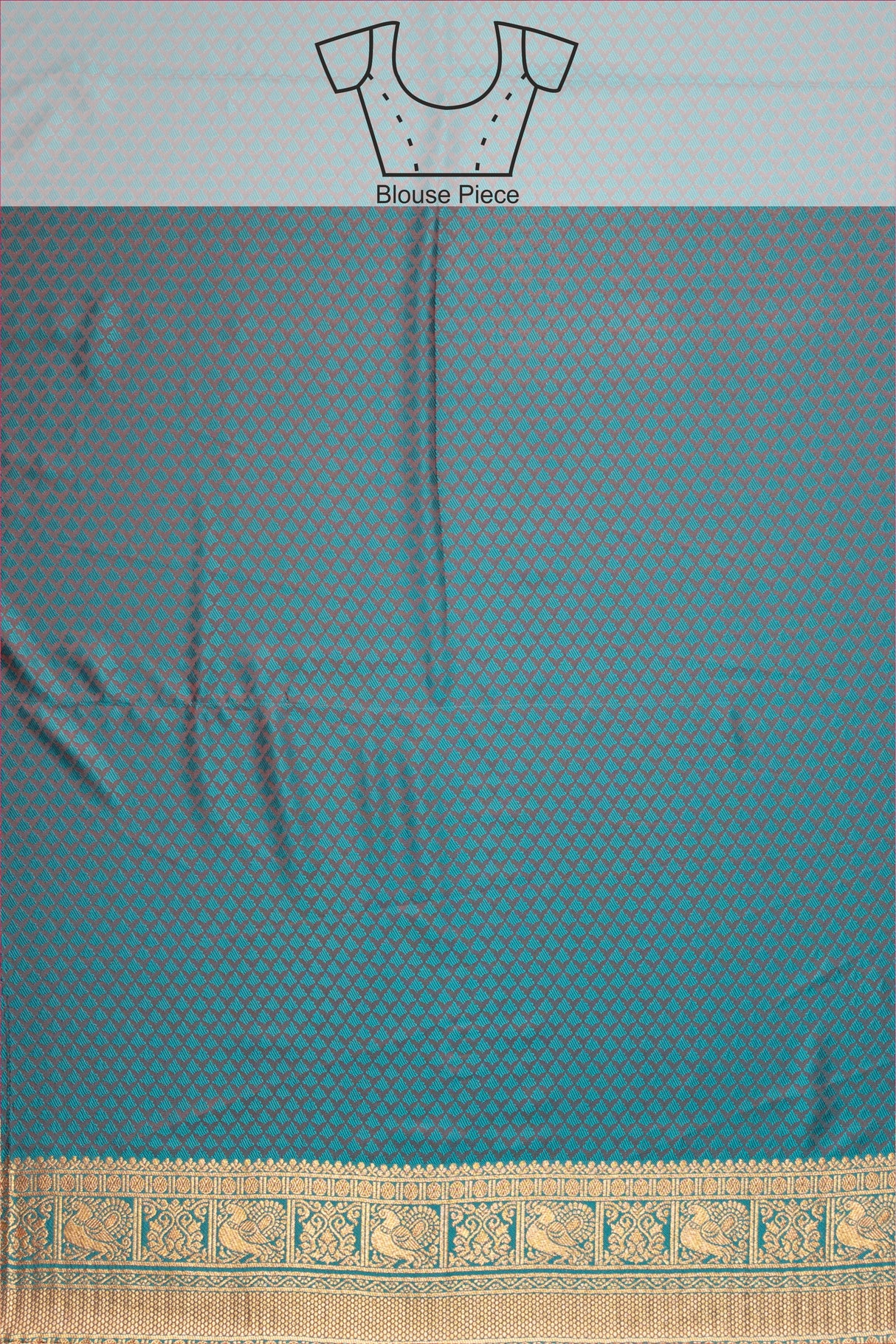 Mimosa Women's Woven Design Kanjivaram Style Art Silk Saree With Blouse Piece : SA00001608GJFREE