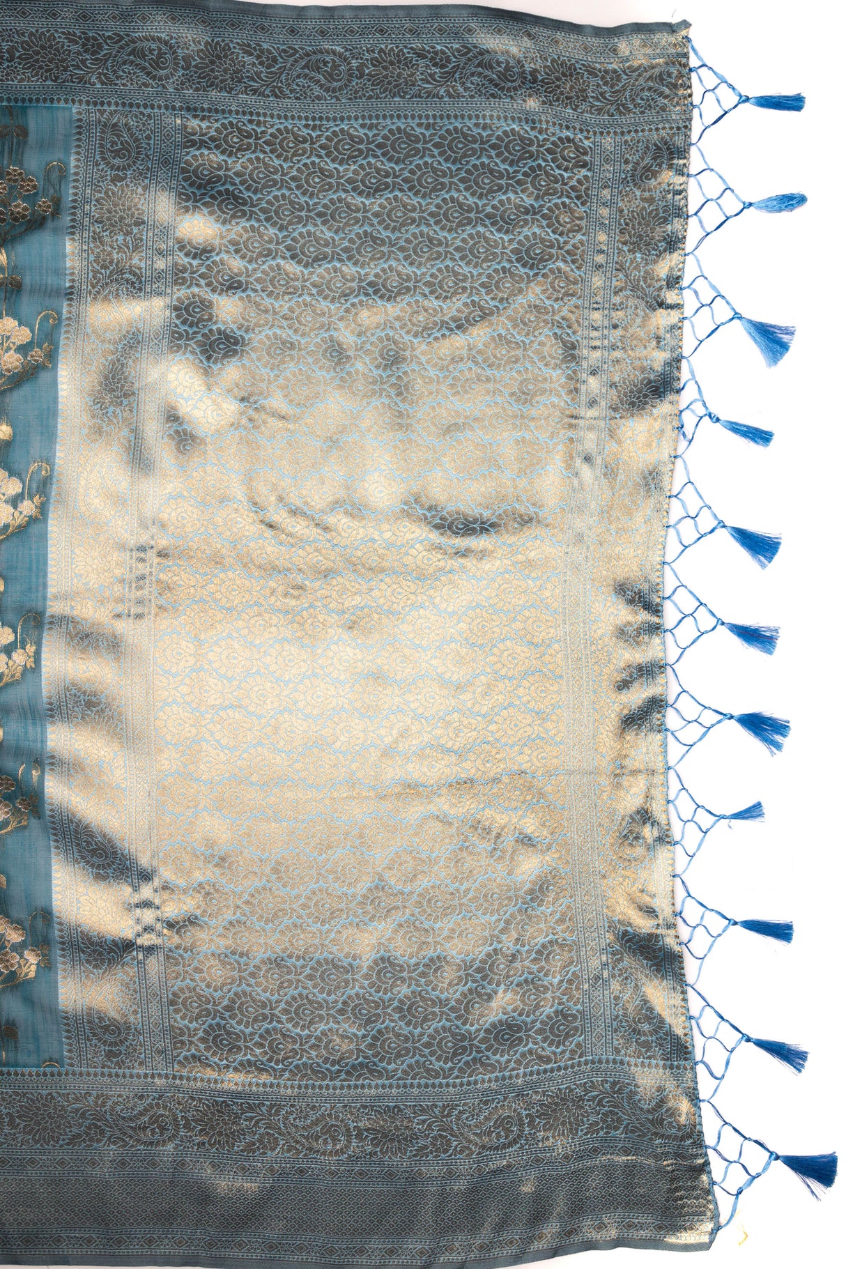 Mimosa Women's Woven Design Kanjivaram Style Art Silk Saree With Blouse Piece : SA00001736SFFREE