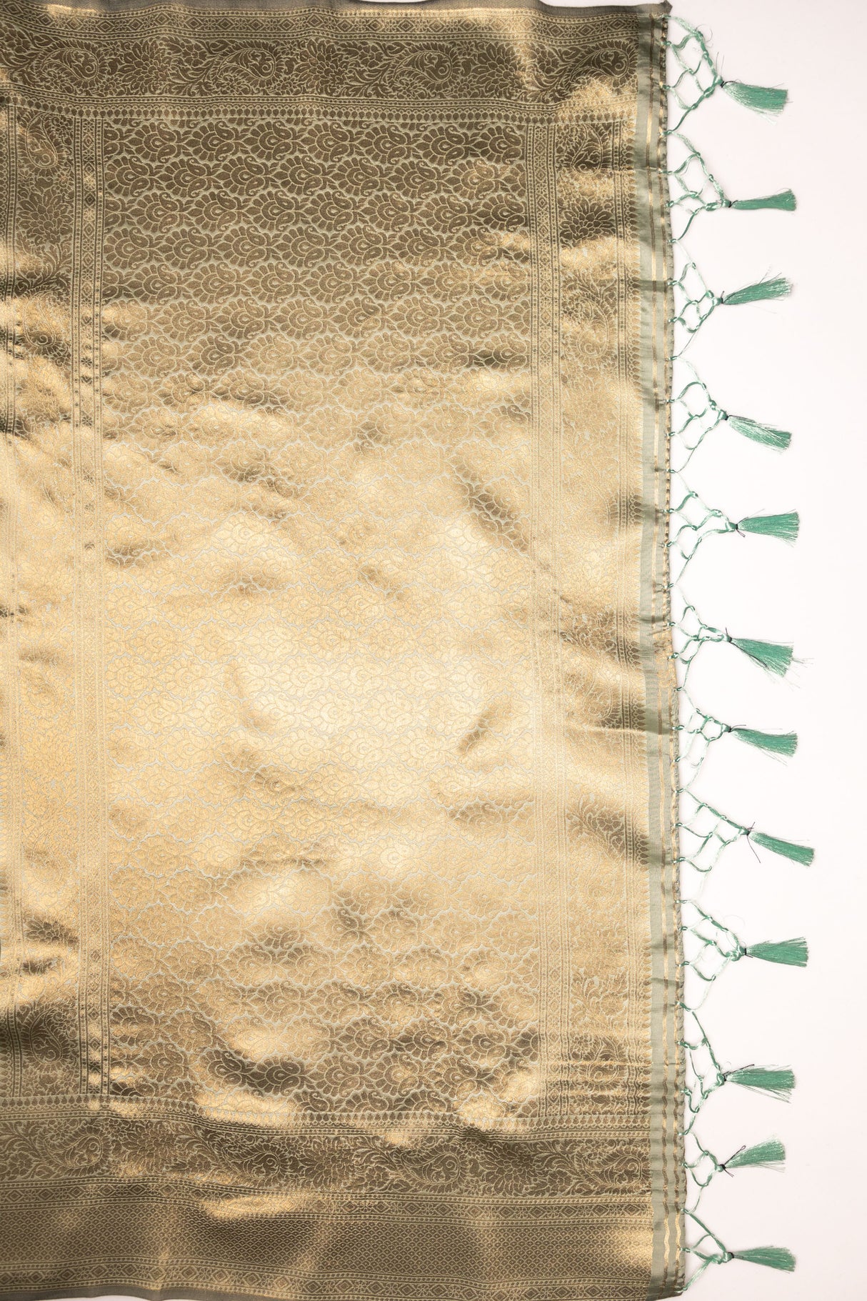 Mimosa Women's Woven Design Kanjivaram Style Art Silk Saree With Blouse Piece : SA00001736OLFREE