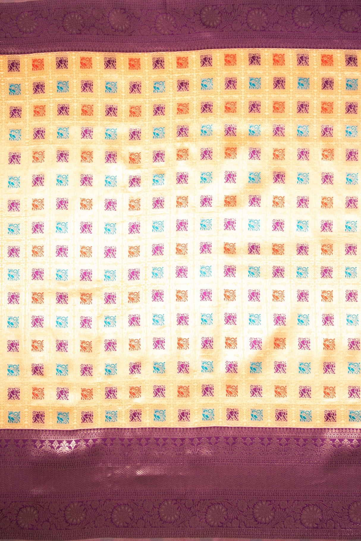 Mimosa Women's Woven Design Kanjivaram Style Art Silk Saree With Blouse Piece : SA00001655PCFREE