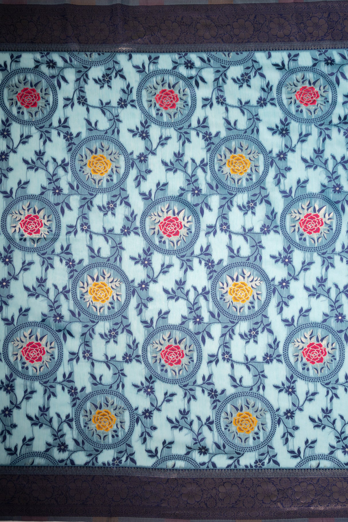 Mimosa Women's Woven Design Kanjivaram Style Art Silk Saree With Blouse Piece : SA00001599SFFREE