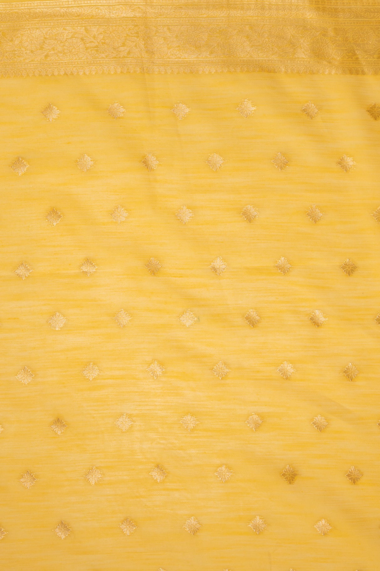 Mimosa Women's Woven Design Banarasi Style Art Silk Saree With Blouse Piece : SA00001597GDFREE