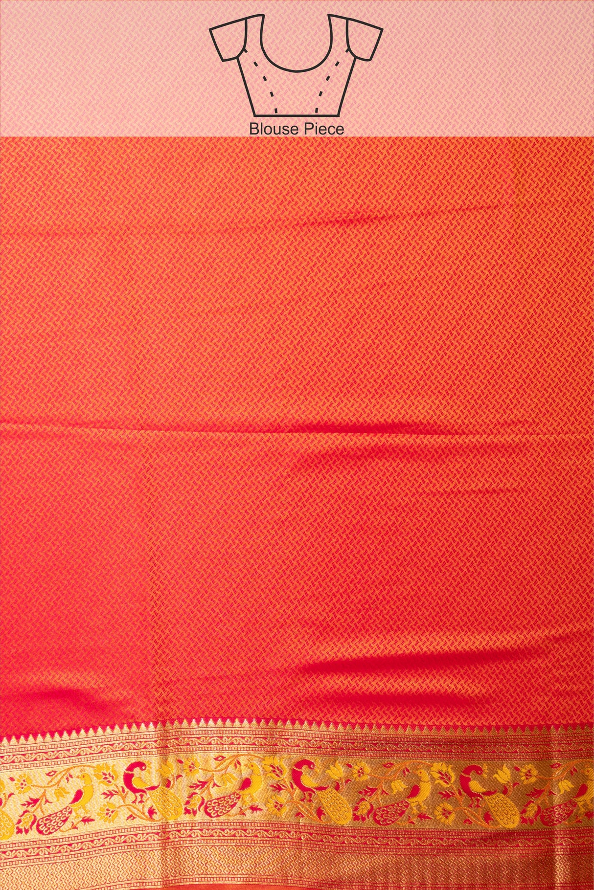 Mimosa Women's Woven Design Paithani Style Art Silk Saree With Blouse Piece : SA00001654GDFREE