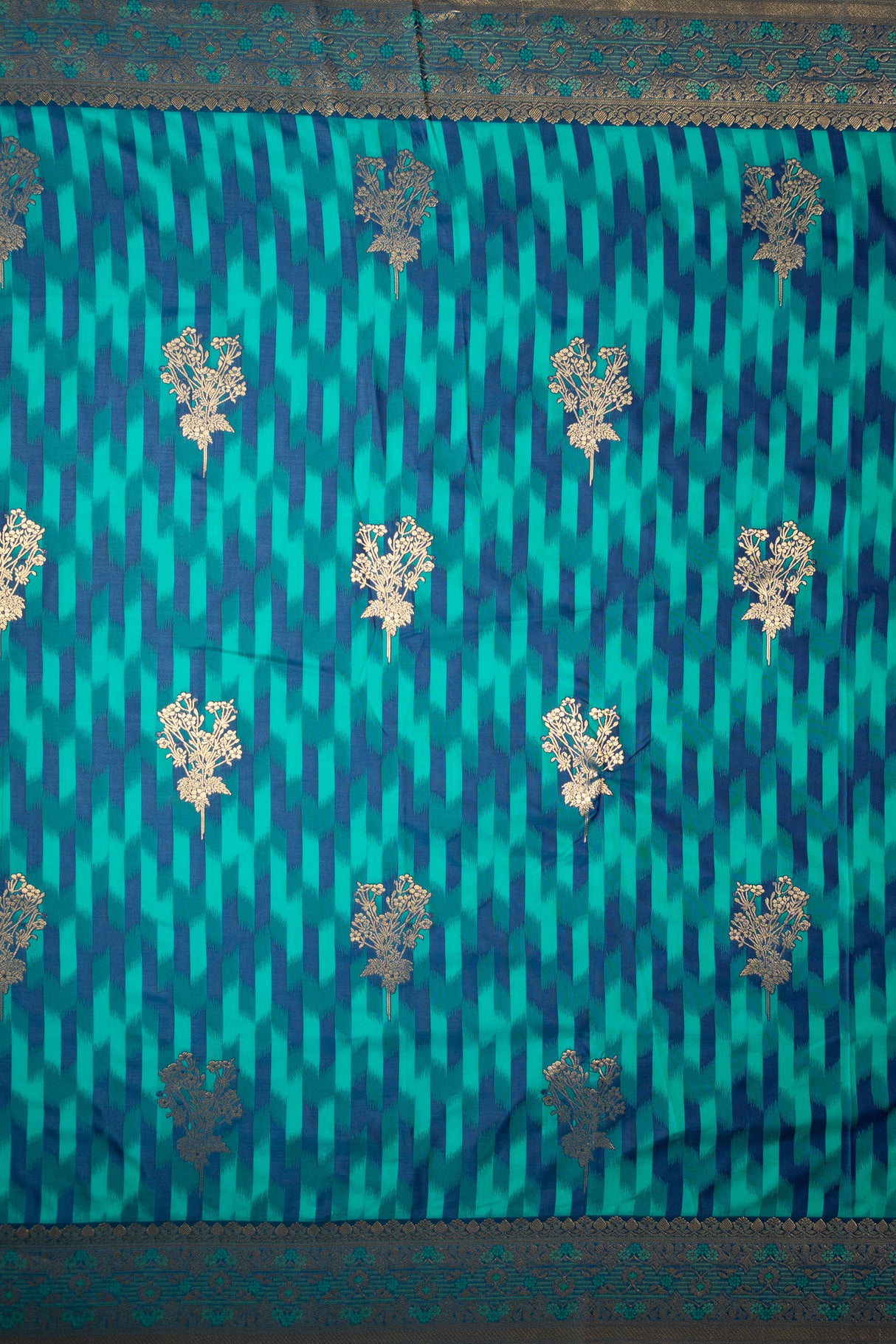 Mimosa Women's Woven Design Kanjivaram Style Art Silk Saree With Blouse Piece : SA00001647RMFREE