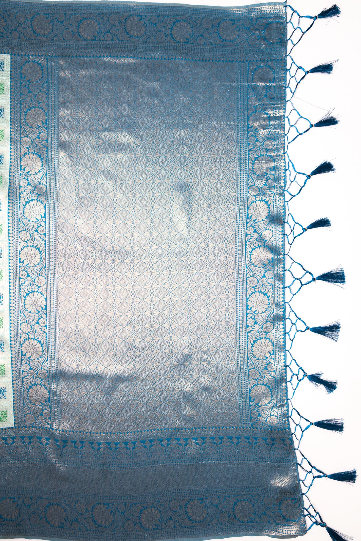 Mimosa Women's Woven Design Kanjivaram Style Art Silk Saree With Blouse Piece : SA00001655SFFREE