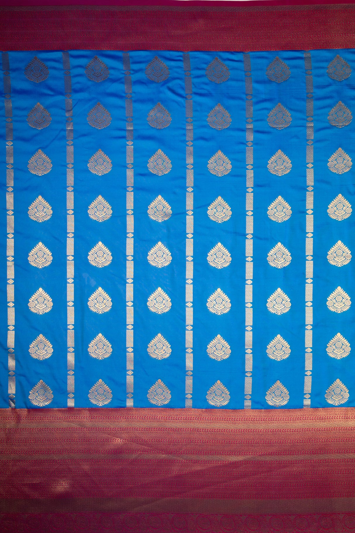 Mimosa Women's Woven Design Kanjivaram Style Art Silk Saree With Blouse Piece : SA00001610ANFREE