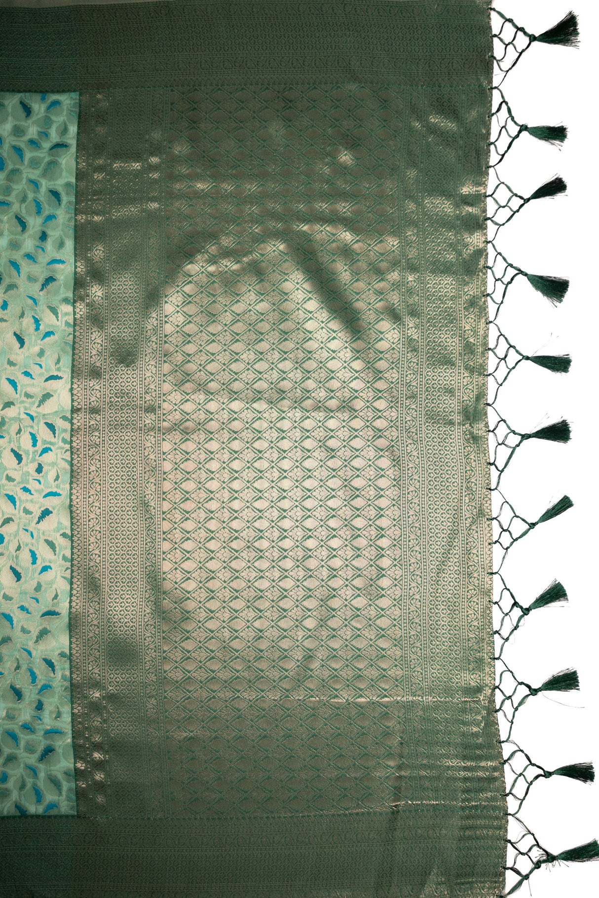 Mimosa Women's Woven Design Kanjivaram Style Art Silk Saree With Blouse Piece : SA00001596RMFREE