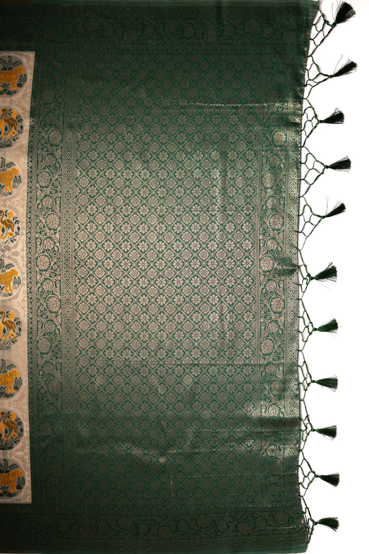 Mimosa Women's Woven Design Patola Style Art Silk Saree With Blouse Piece : SA00001656HWFREE