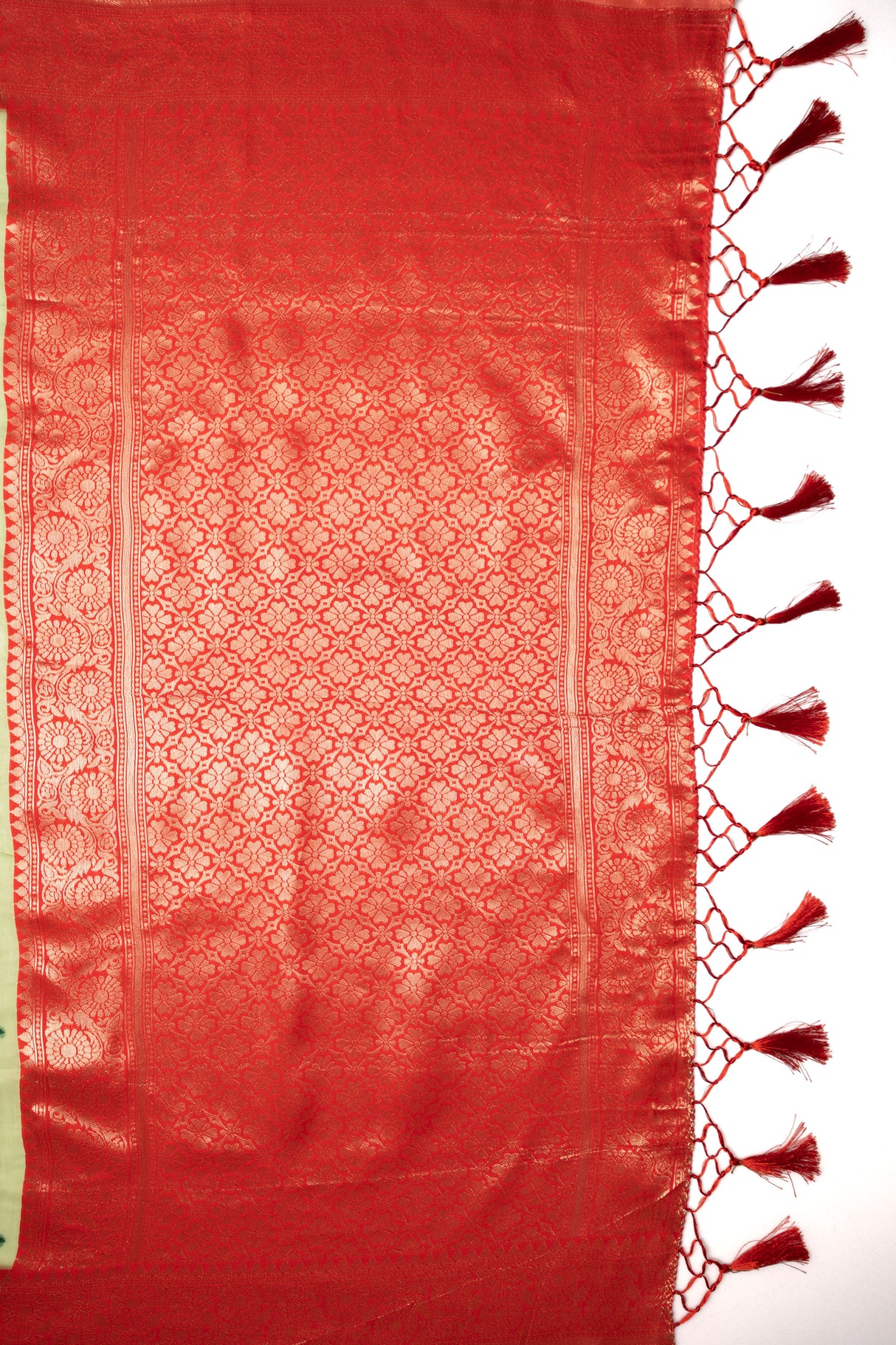 Mimosa Women's Woven Design Kanjivaram Style Art Silk Saree With Blouse Piece : SA00001624PSFREE