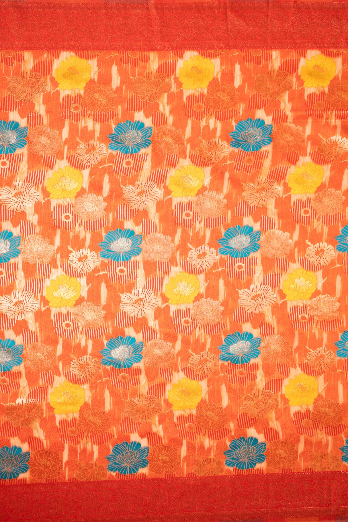 Mimosa Women's Woven Design Banarasi Style Art Silk Saree With Blouse Piece : SA00001601PCFREE