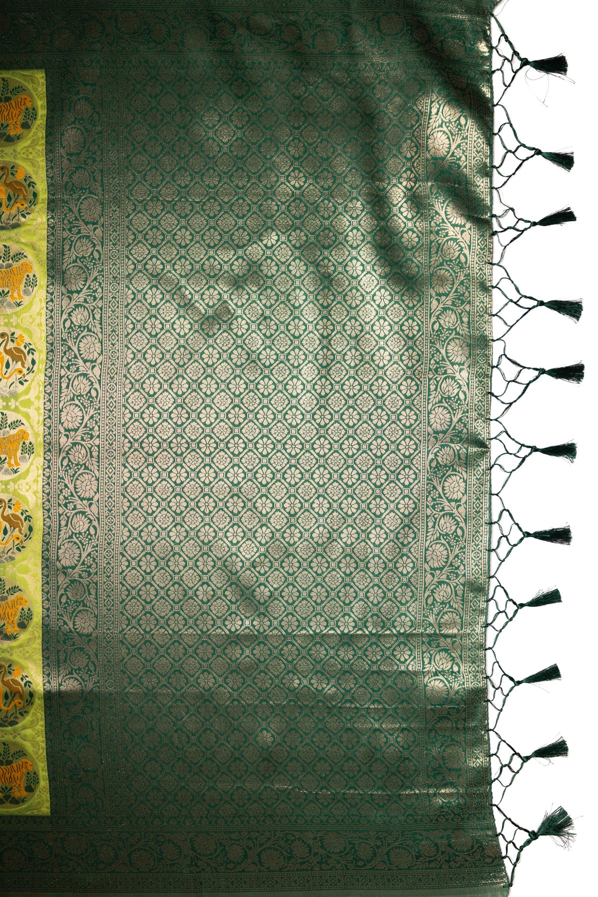 Mimosa Women's Woven Design Patola Style Art Silk Saree With Blouse Piece : SA00001656LRFREE