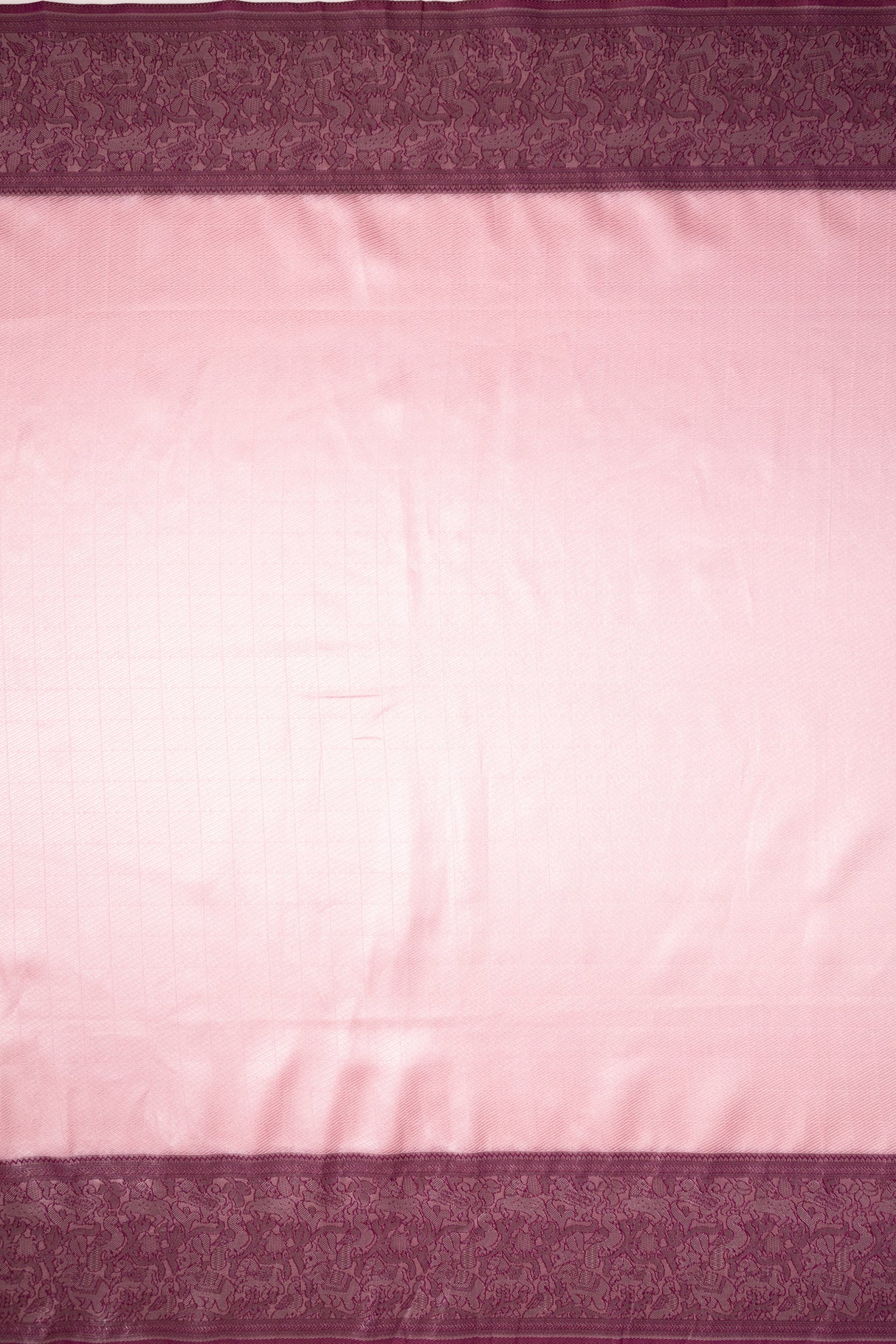 Mimosa Women's Woven Design Kanjivaram Style Art Silk Saree With Blouse Piece : SA00001761PNKFREE