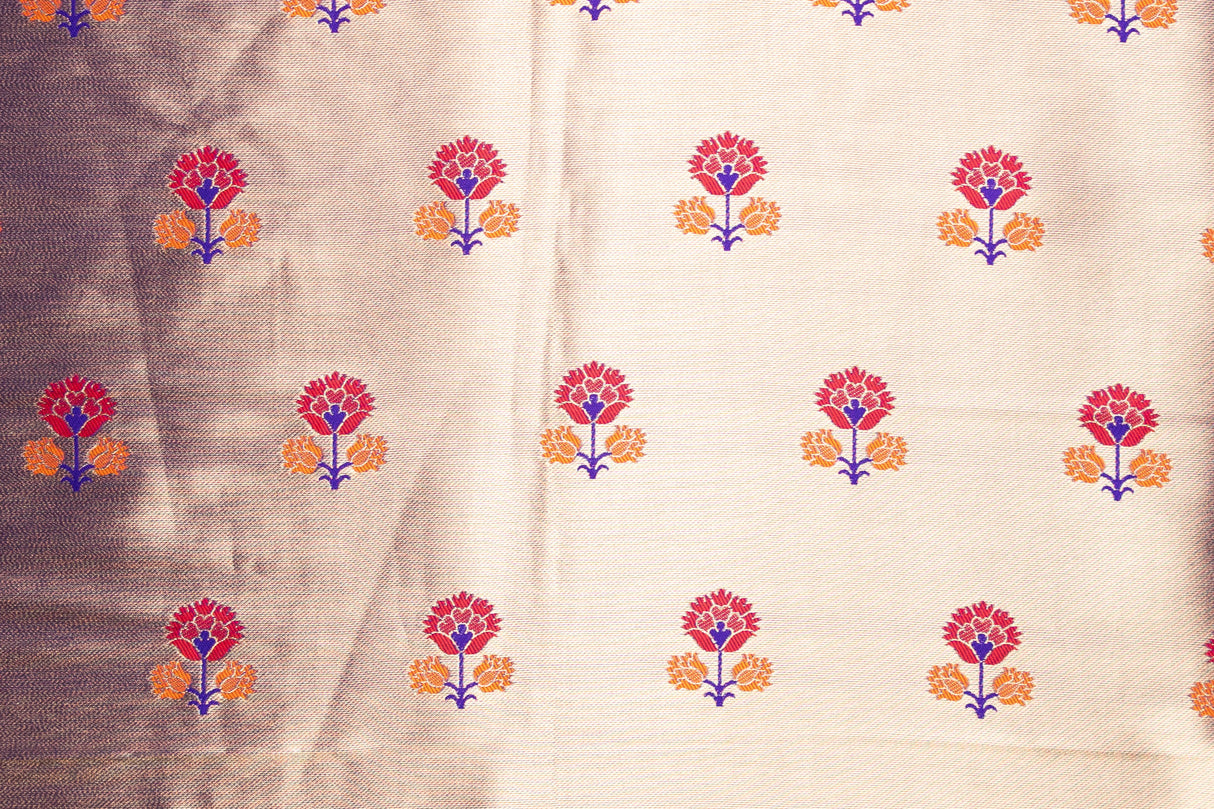 Mimosa Women's Woven Design Paithani Style Art Silk Saree With Blouse Piece : SA00001696BLUFREE