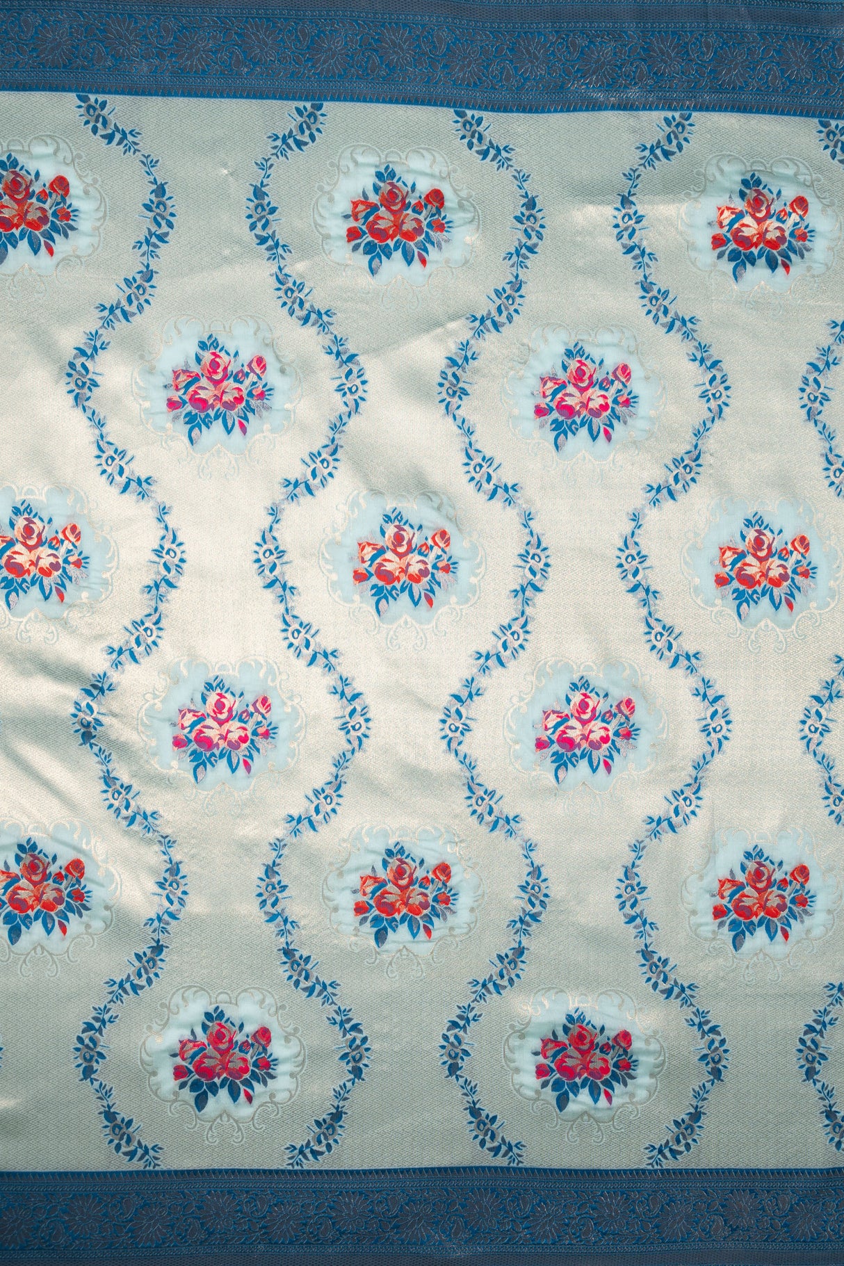 Mimosa Women's Woven Design Kanjivaram Style Art Silk Saree With Blouse Piece : SA00001626SFFREE