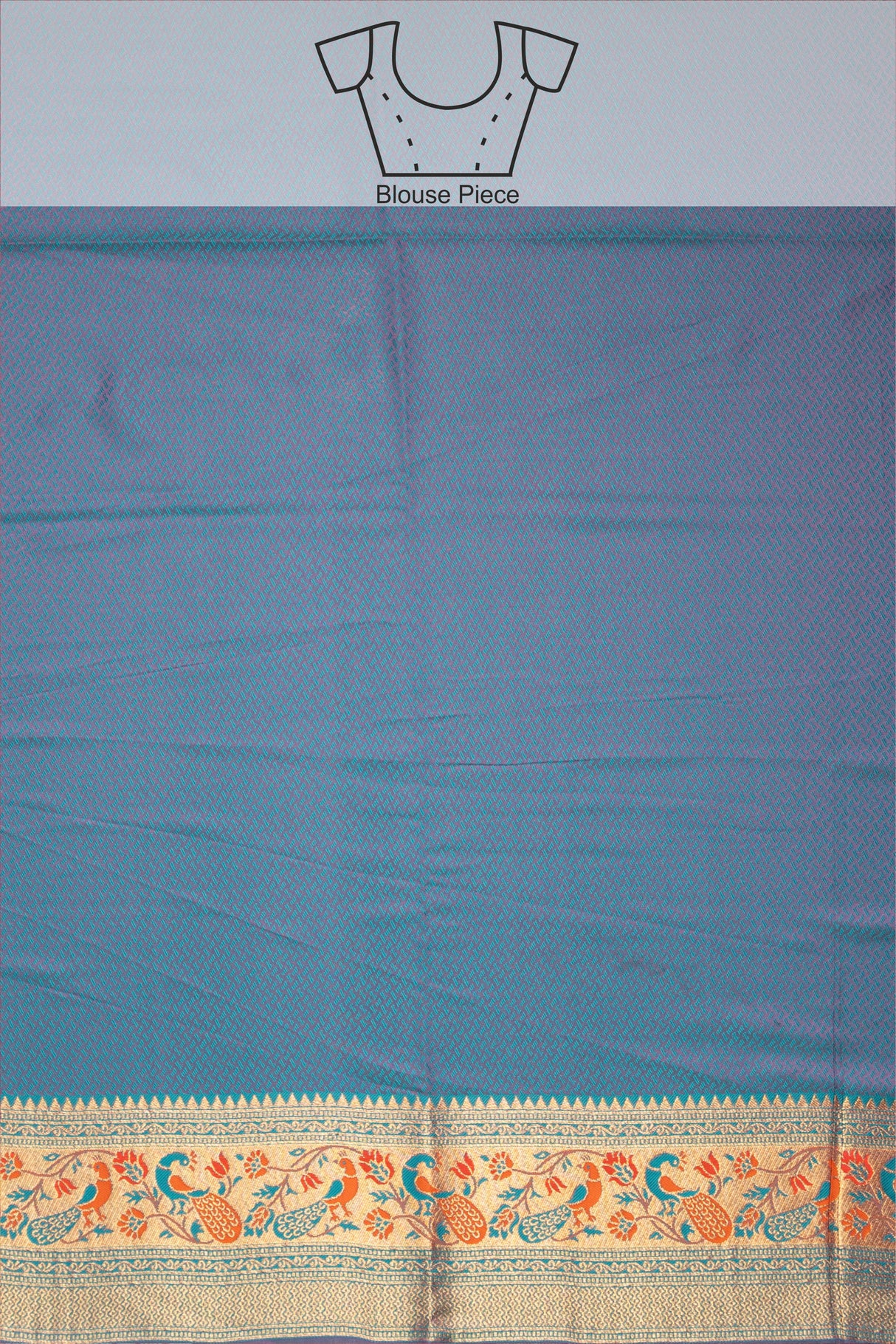 Mimosa Women's Woven Design Paithani Style Art Silk Saree With Blouse Piece : SA00001654GJFREE